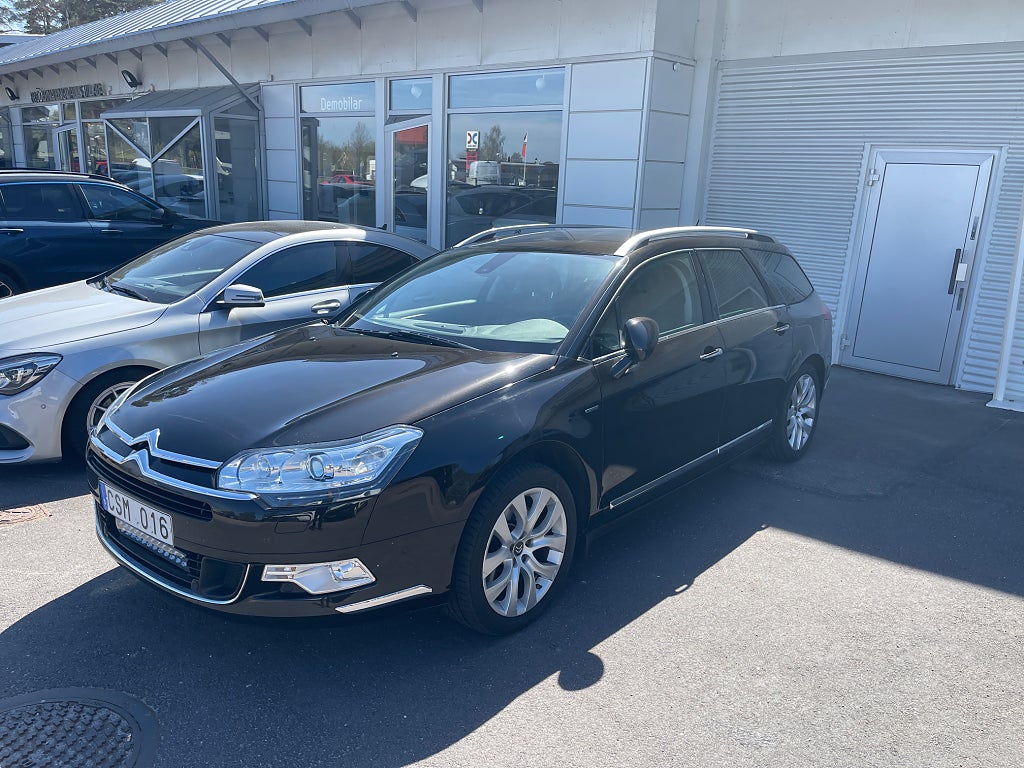 Citroën C5 Tourer 2.2 HDi 204 hk Navi drag skinn 