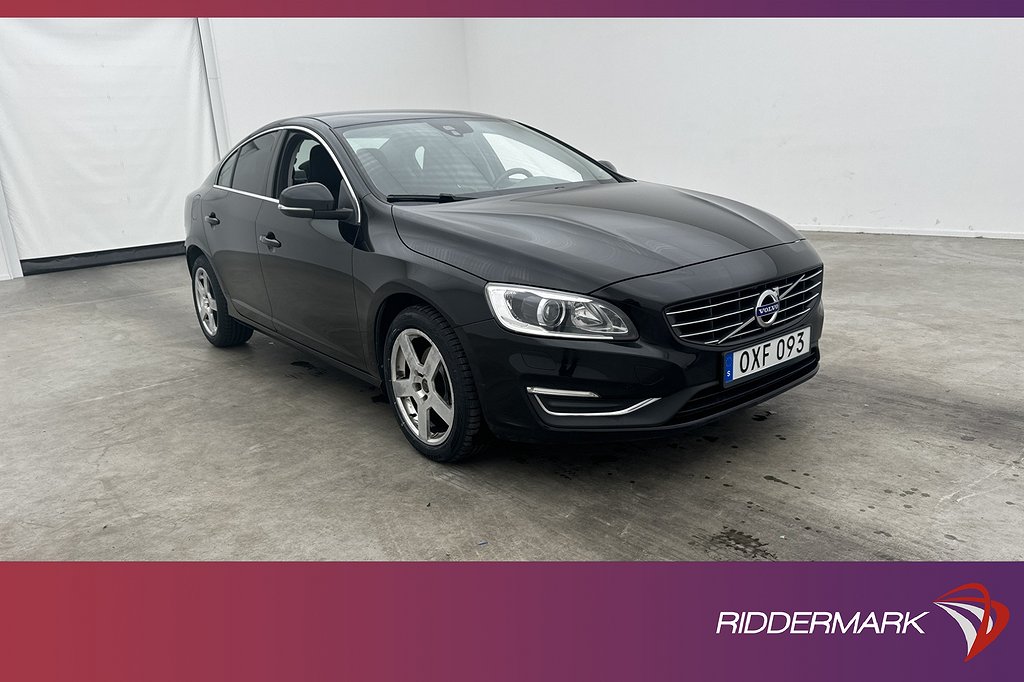 Volvo S60 D3 Momentum VOC Värmare Sensorer Navi Rattvärme