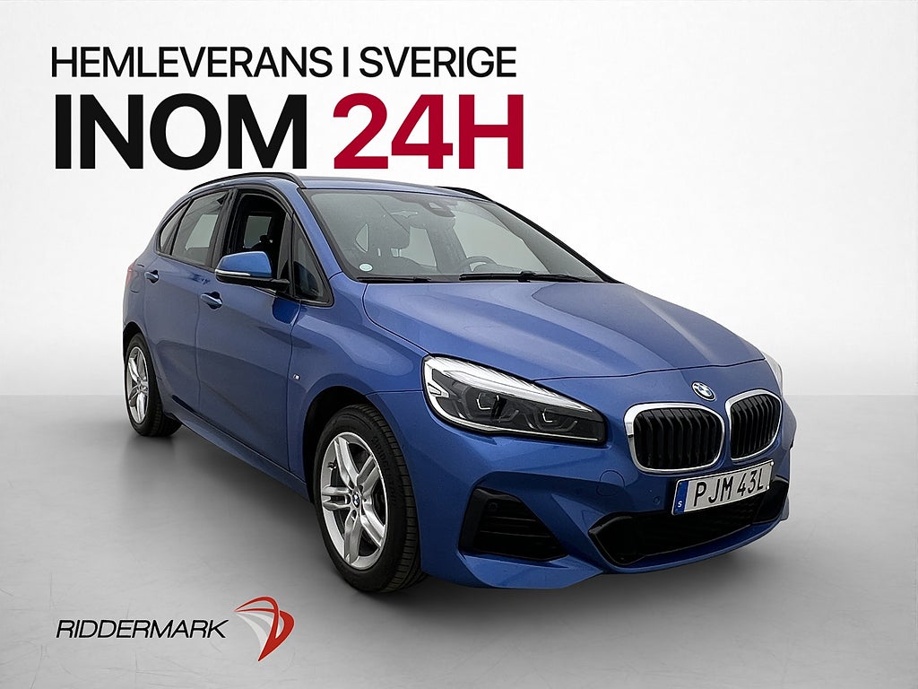 BMW 225 xe Active Tourer 225hk M Sport HuD Kamera Navi Skinn