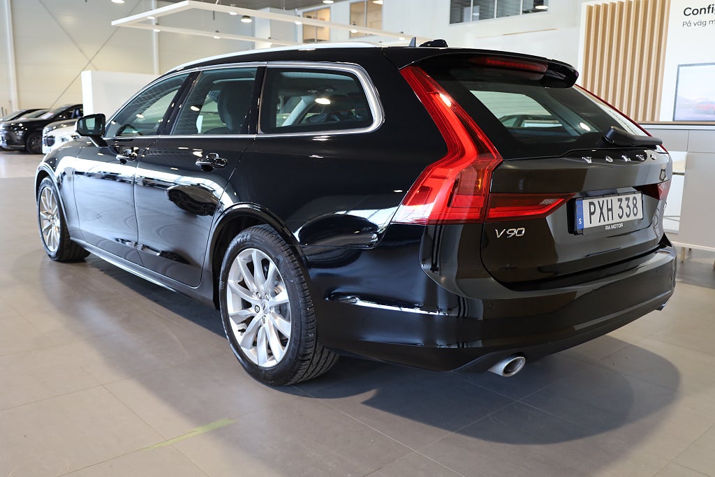 Volvo V90 D4 Geartronic Advanced Momentum VOC Läder Rattvärme
