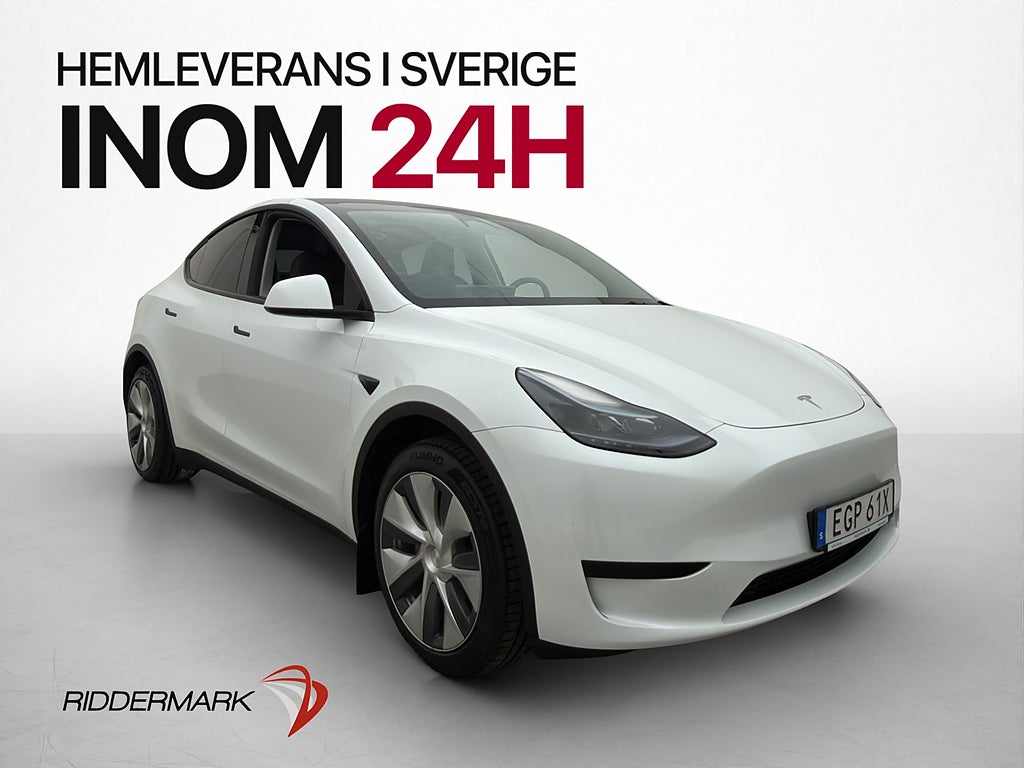 Tesla Model Y Standard Range Svensksåld Panorama Drag