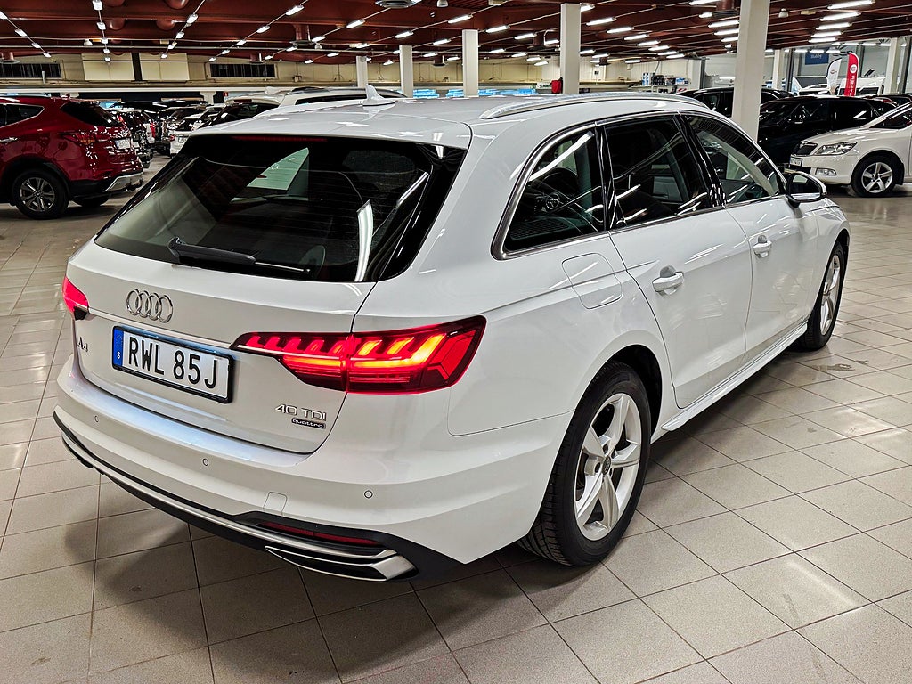 Audi A4 Avant 40 TDI quattro 2.0 TDI quattro S Tronic, 190hk