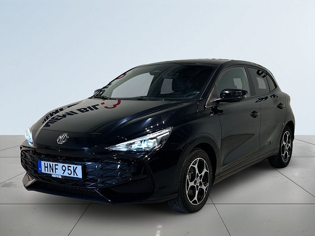 MG 3 Hybrid+ Luxury Carplay 360° GPS Pvärm S/V-hjul MOMS