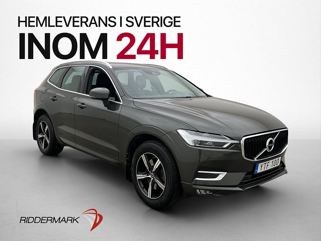 Volvo XC60 T5 AWD Momentum Drag Värm Kamera Navi Halvskinn