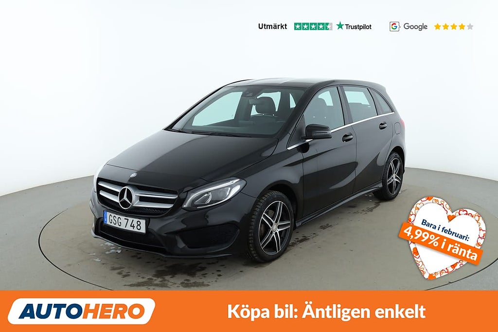 Mercedes-Benz B 180 d AMG Sport / Dragkrok, Backkamera