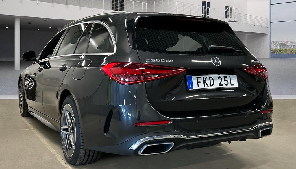 Mercedes-Benz C 300 de AMG 4MATIC Drag Värmare Elstol - bild 7