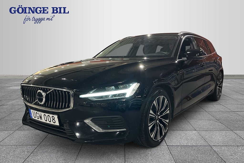Volvo V60 3.95% KAMPANJRÄNTA Recharge T6 Core Nyservad/ Drag/ Kamera/ Navi