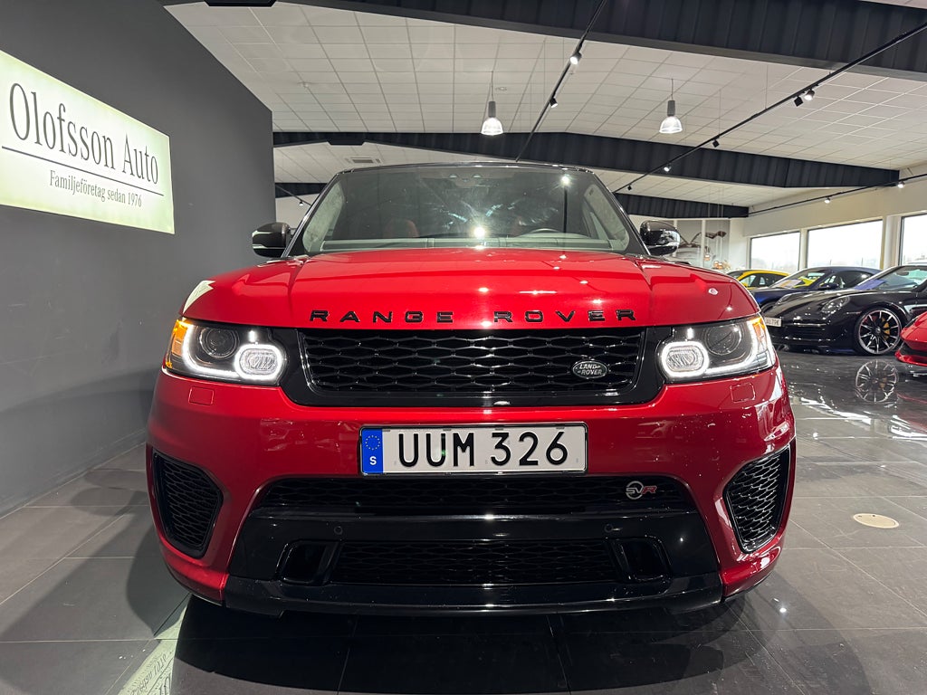 Land Rover Range Rover Sport SVR V8 Carbon Meridian Panorama 550 HK - bild 16
