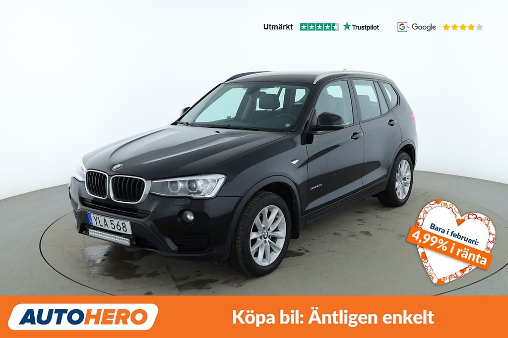 BMW X3 xDrive20d / Värmare, Dragkrok, Rattvärme