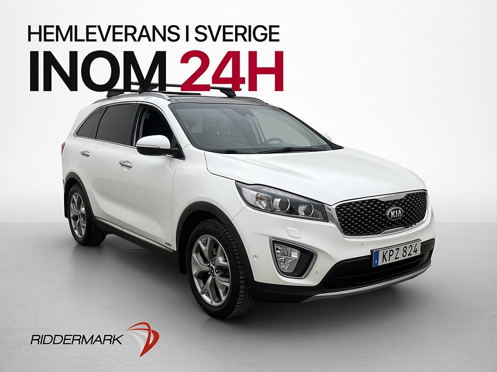 Kia Sorento 2.2 AWD 200hk Pano 7-Sits Skinn Drag Infinity