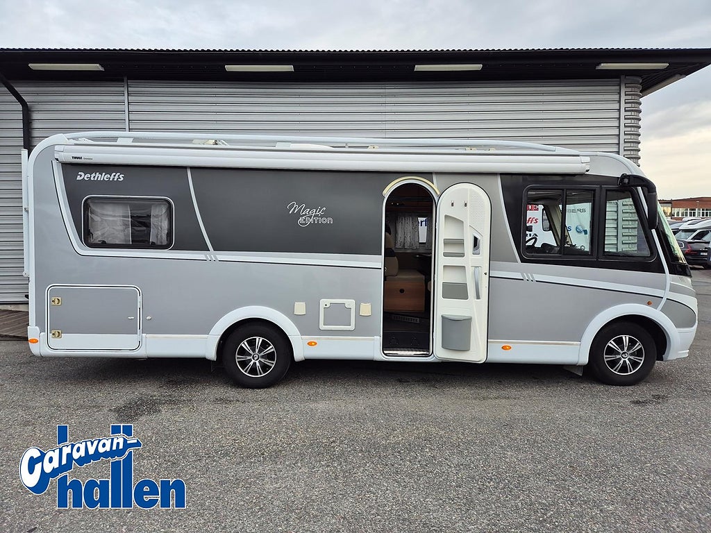 Dethleffs Magic Edition Black I EB (Låga långbäddar/Hydraliska stödben/Ald