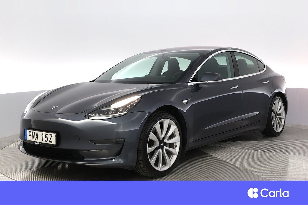 Tesla Model 3 Long Range AWD EAP Uppg.AP 19" Pano V-Hjul