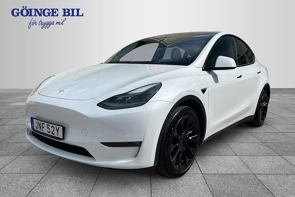 Tesla Model Y Long Range AWD 514hk Panorama/ Dragkrok
