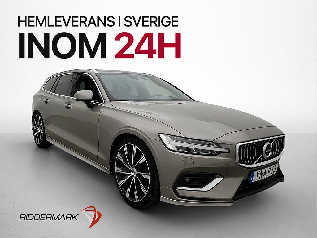 Volvo V60 T6 AWD 310hk Inscription Pano H/K HuD BLIS Drag