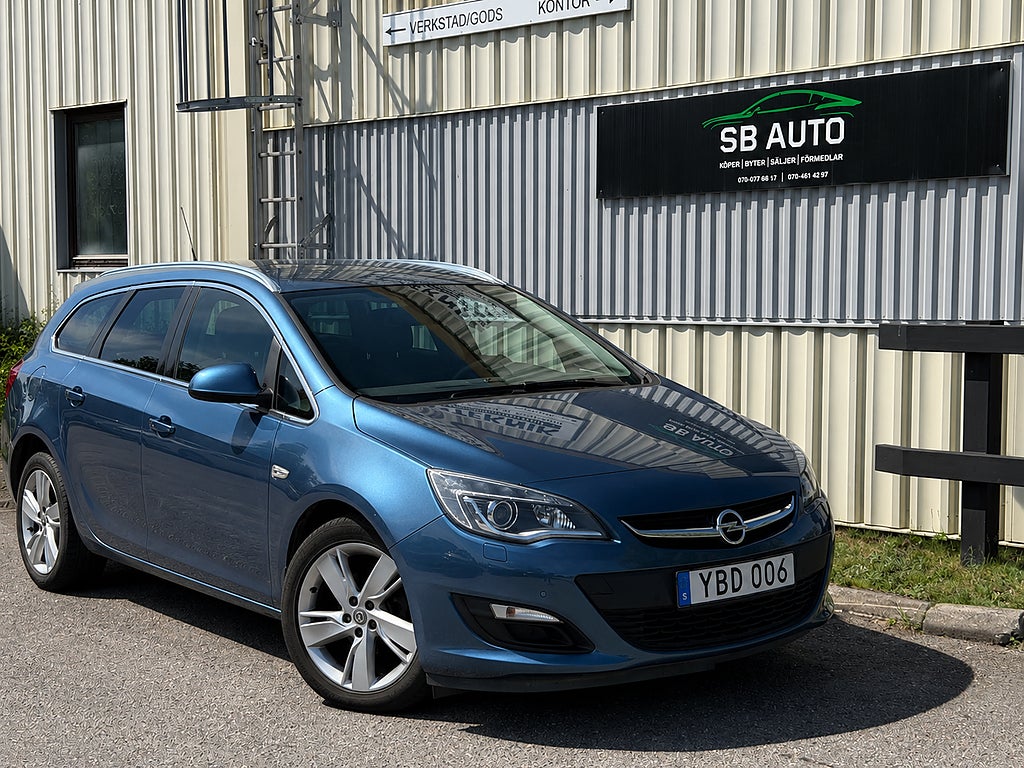 Opel Astra Sports Tourer 1.4 Turbo Drive, Välvårdad, Euro 6