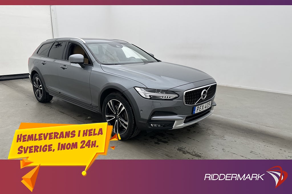 Volvo V90 Cross Country D4 AWD Pro VOC Värmare Drag Pano HUD