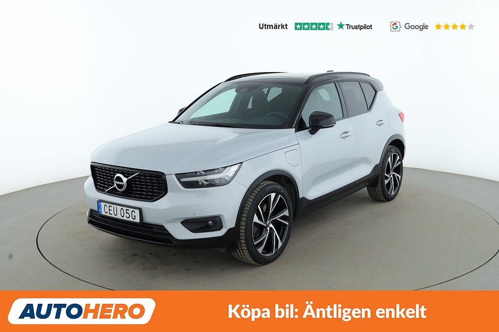 Volvo XC40 T5 Plug-in Hybrid R-Design / Pano, H/K, Värmare