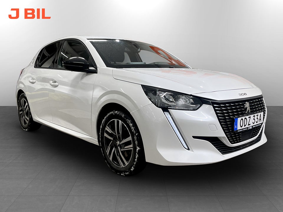 Bild på Peugeot 208 Allure Pack 1.2 PT 100hk Aut - B-KAMERA, FARTHÅLLARE