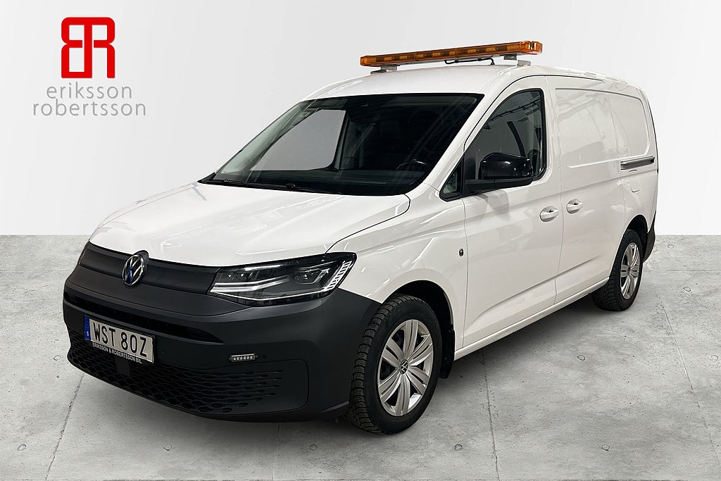Volkswagen Caddy Maxi Cargo 2.0 TDI Dieselvärmare Backkamera LED Skinn *MOMS*