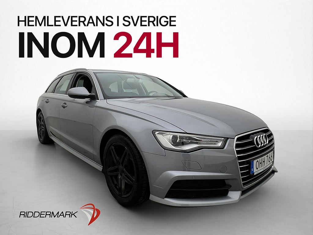 Audi A6 Avant 2.0 TDI 190hk Sport Edition Dragkrok Sensorer