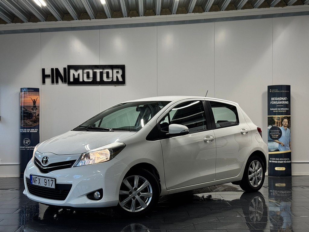 Toyota Yaris 5-dörrar 1.33 Active |Backkamera|MoK|BT|NY-BESS