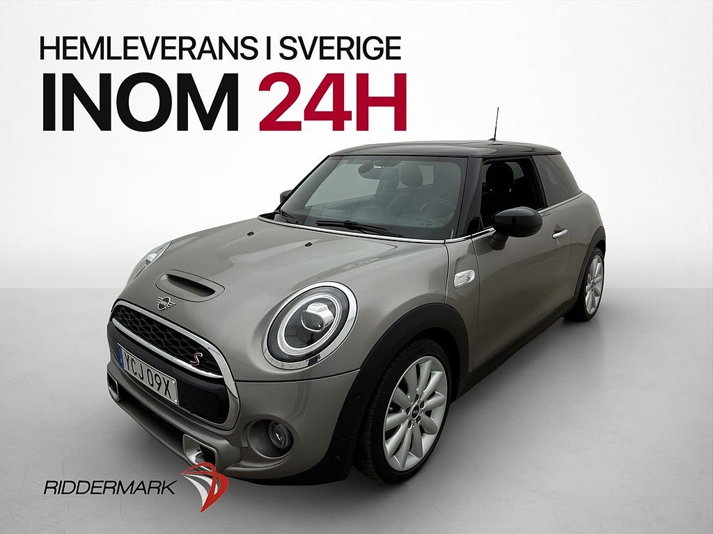 MINI Cooper S DCT 192hk Chili II Pano H/K Kamera Skinn Navi