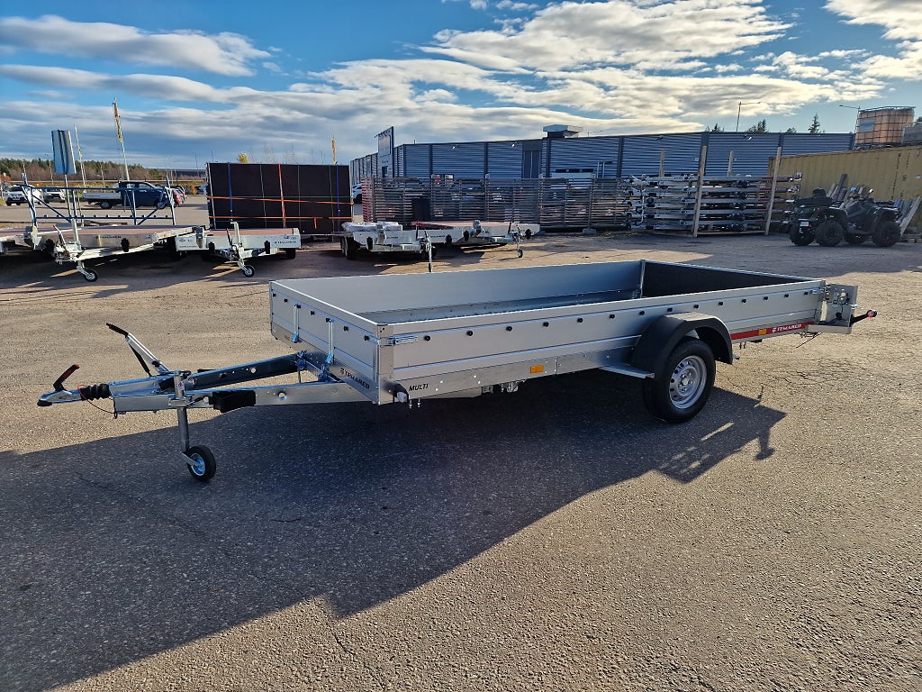 GAR Temared Multitransporter 4018 med aluminiumsidor 1300kg