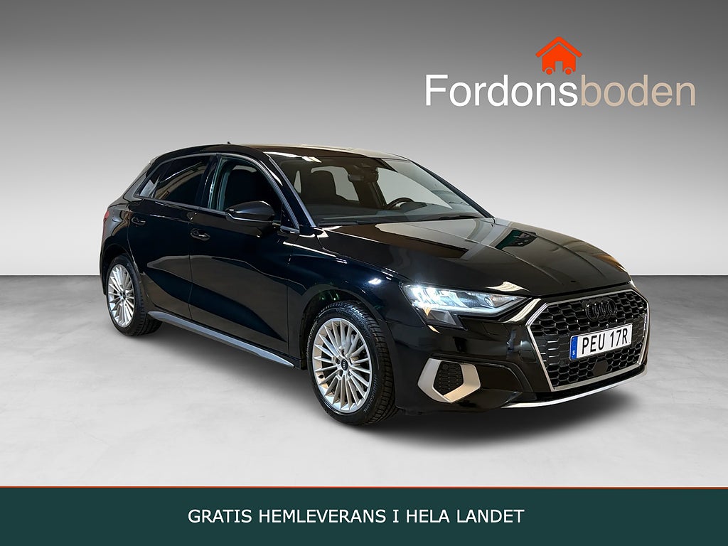 Audi A3 Sportback 35 TFSI Comfort Cockpit Carplay 150hk