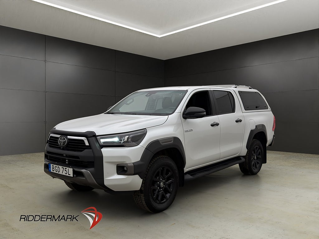 Toyota Hilux Invincible 2.8 4WD Dragkrok JBL Diff Kåpa Moms