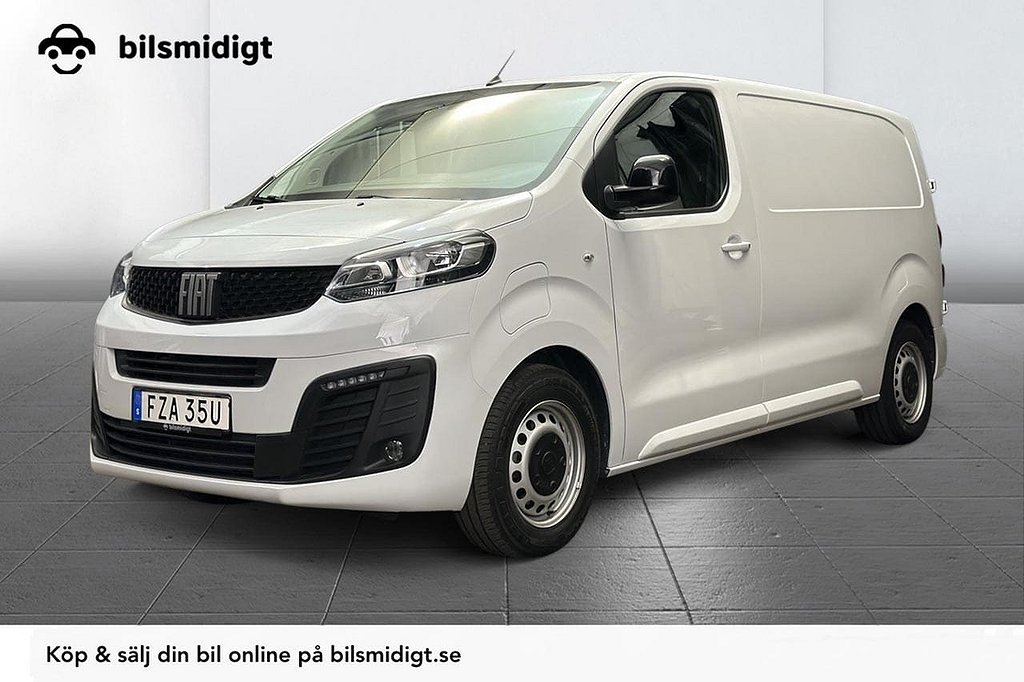 Fiat e-Scudo Skåp L2 75 kWh 3-sits CCS Navi CarPlay Moms