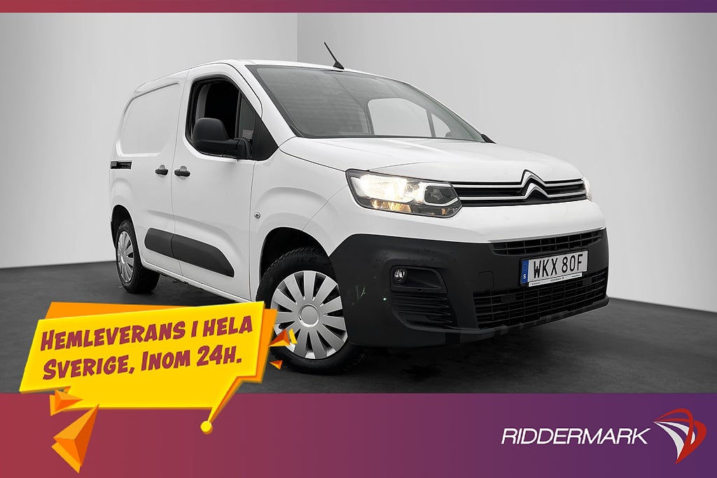 Citroën berlingo Värmare P-Sensorer Drag 3-Sits CARPLAY Moms