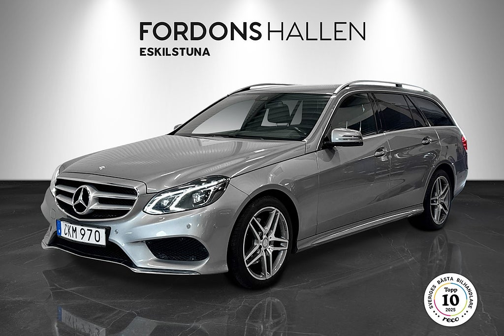 Mercedes-Benz E 220 CDI T 7G-Tronic /AMG line /Nyservad /V-hjul /Drag