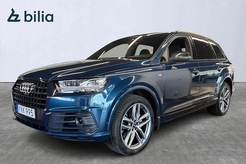 Audi Q7 BOSE Fyrhjulsstyrning MMI Night Vision Matrix. 2,...