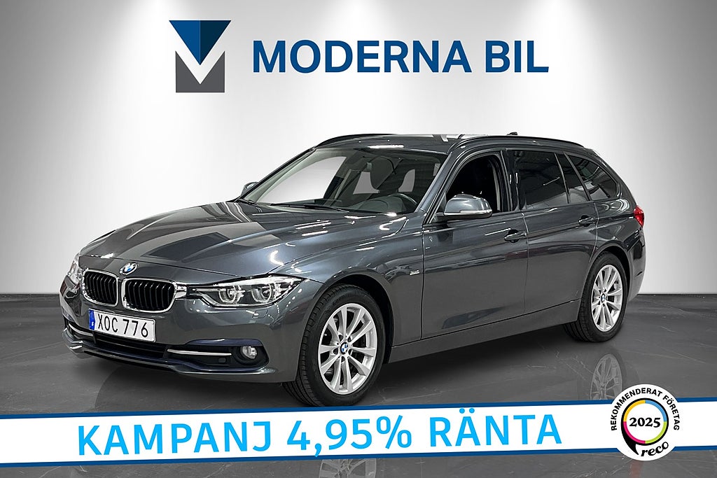 BMW 320 d xDrive 190hk Sport line Dragkrok HiFi 4,95% Ränta