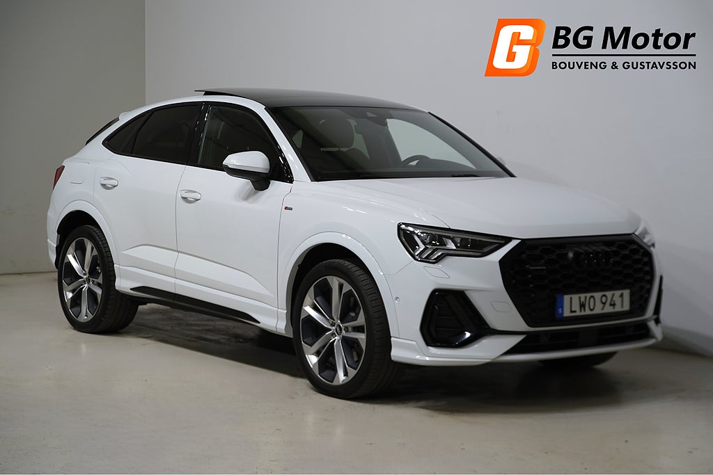 Audi Q3 Sportback 40 TDI 200HK Quattro S Line Pano/B&O/Cockpit