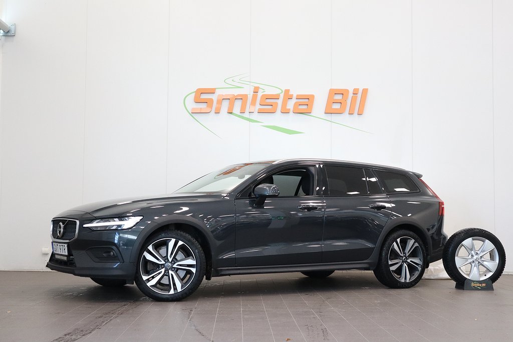 Volvo V60 Cross Country D4 AWD PRO DRAG LÄDER H/K D-VÄRMARE 190hk