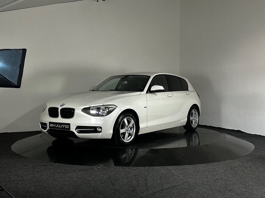 BMW 118 d 5-dörrars Steptronic Sport line Euro 5