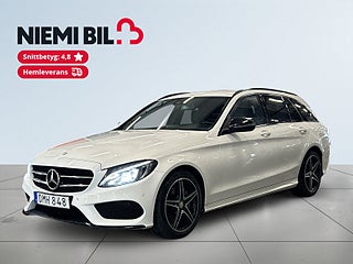 Mercedes-Benz C 220 T d 4MATIC 9G AMG S&V-hjul/Skinn/Psens/Burmester