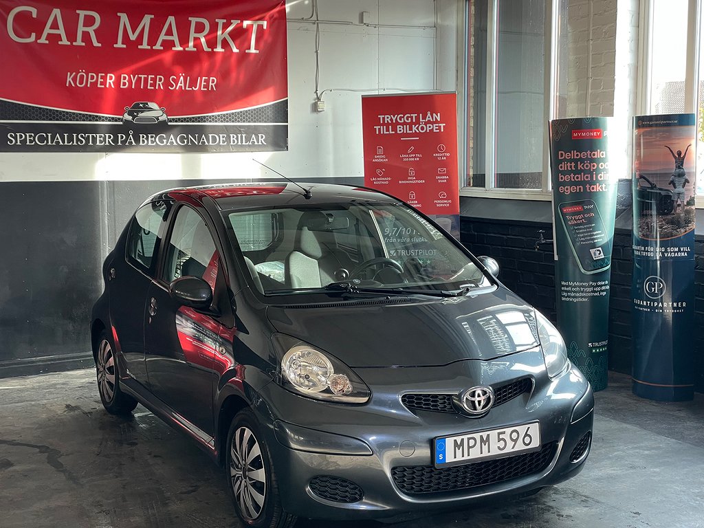 Toyota Aygo 5-dörrar 1.0 VVT-i Automat Euro 4 Besiktigad