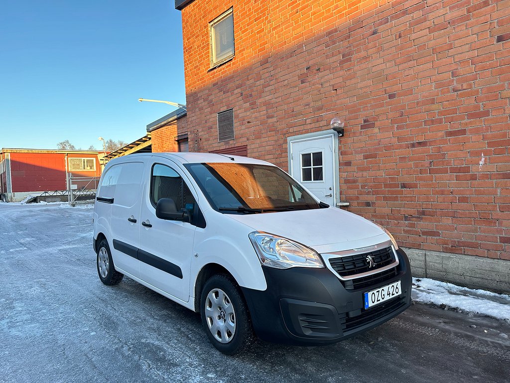 Peugeot Partner Van Utökad Last 1.6 BlueHDi Euro 6 | MOMS 