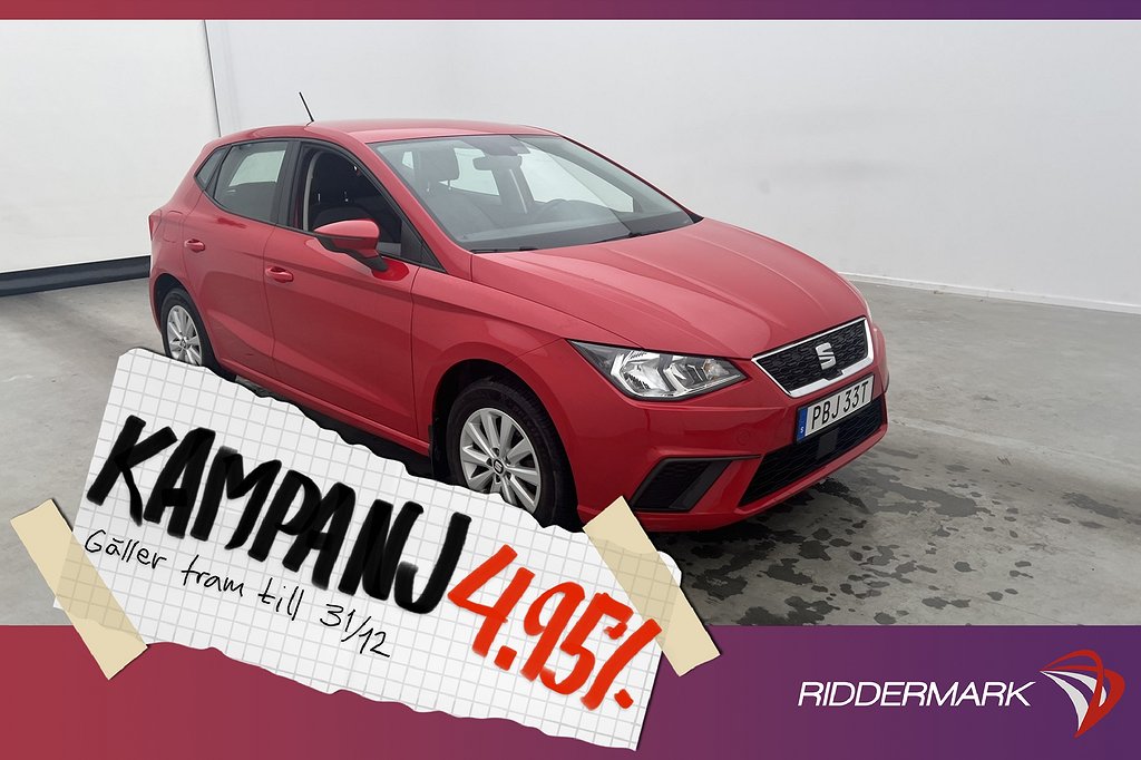 Seat Ibiza 1.0 EcoTSI 115hk Sensorer 4,95% Ränta