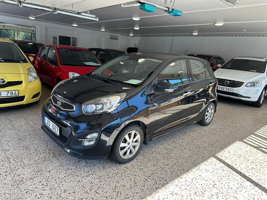 Kia Picanto 5-dörrar 1.2 CVVT ECO Comfort, GLS Euro 5