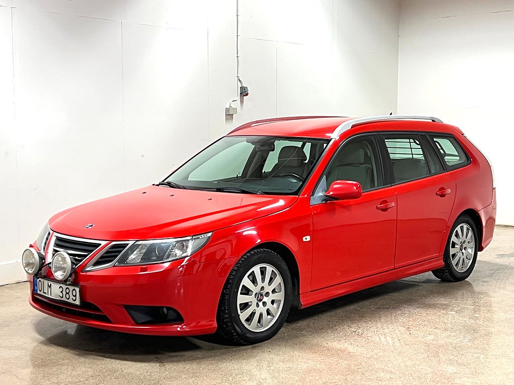 Saab 9-3 SportCombi 1.9 TTiD Linear 180hk Dragkrok Nyservad