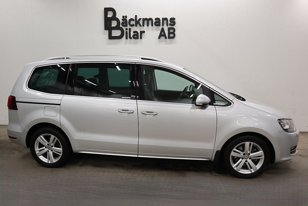 Volkswagen Sharan 2.0 TDI 4M 177 hk GT DSG Drag Skinn Keyless