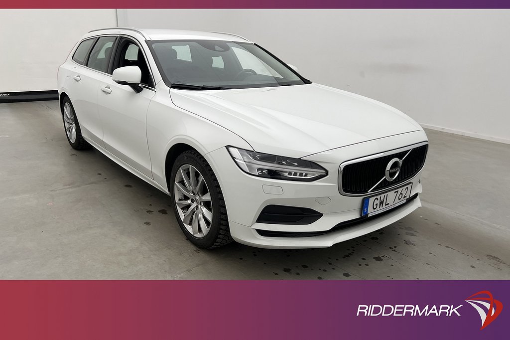 Volvo V90 D3 AWD 150hk Momentum VOC D-Värmare Sensorer Drag