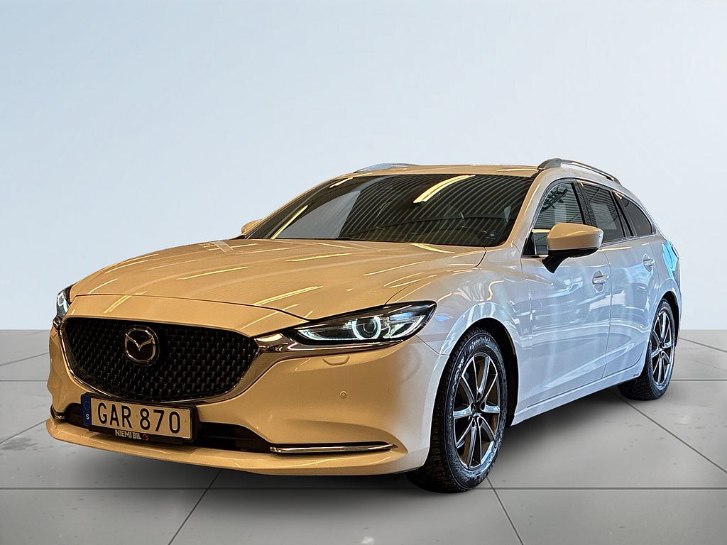 Mazda 6 Wagon 2.2 Optimum 10Års Gar./Drag/360/MoK/BOSE/HuD/S&V