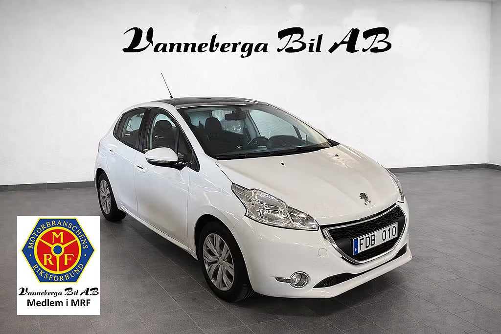 Peugeot 208 5-dörrar 1.2 VTi 82 Euro 5
