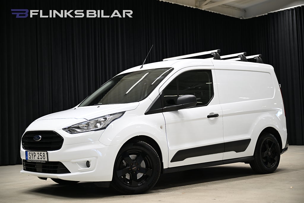 Ford transit Connect 1.0 Ecoboost 100HK Drag|Dubbelgolv|Inredd|Moms