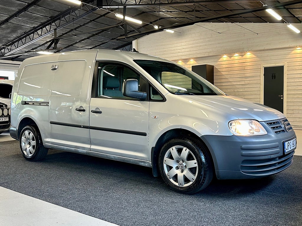 Volkswagen Caddy Maxi 1.9 TDI DPF 8v Dragkrok Nybess Värmare 105hk