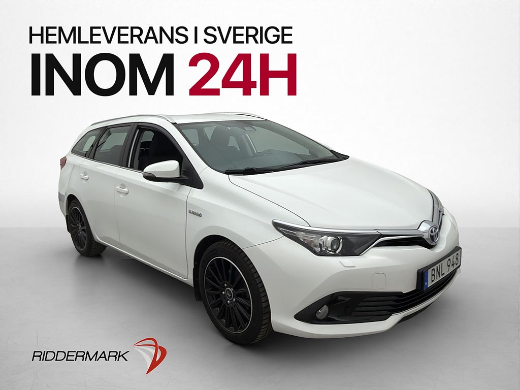 Toyota Auris TS Hybrid 136hk Kamera Lane Assist 0,36L/mil